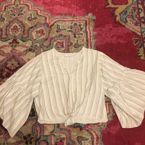 Lavender Field Boho Beachy festival top size m
